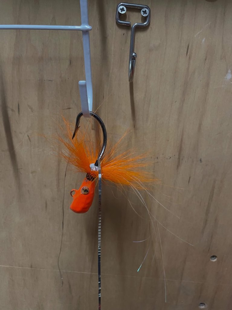 Orange Jig Wide Gap Hook