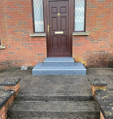Raised Resin Step