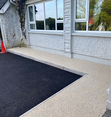 Resin Steps to Door