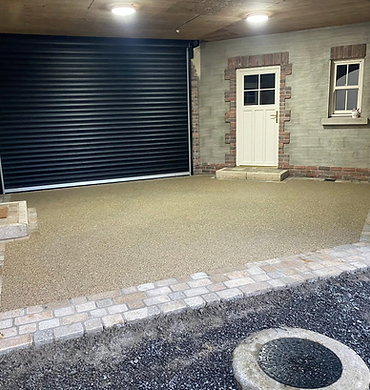 Patio with Feature Lighting