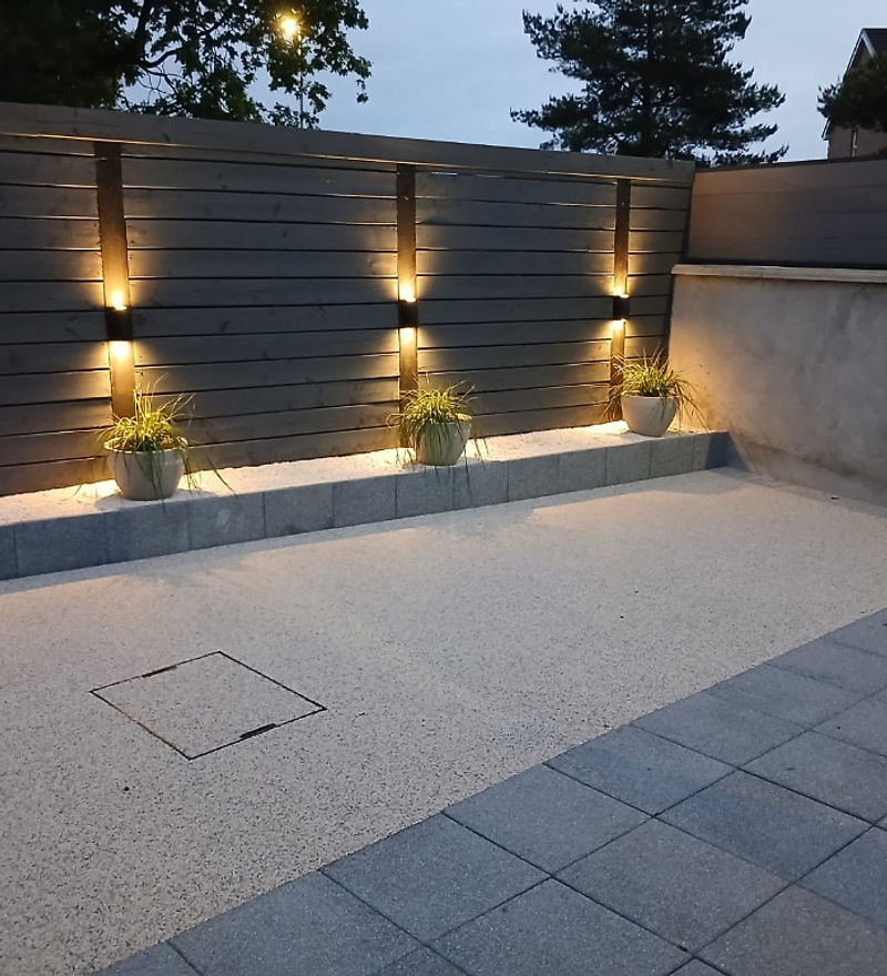 Luxury home with a sweeping resin bound driveway