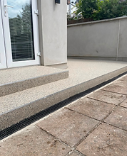 Resin Steps & Entrance