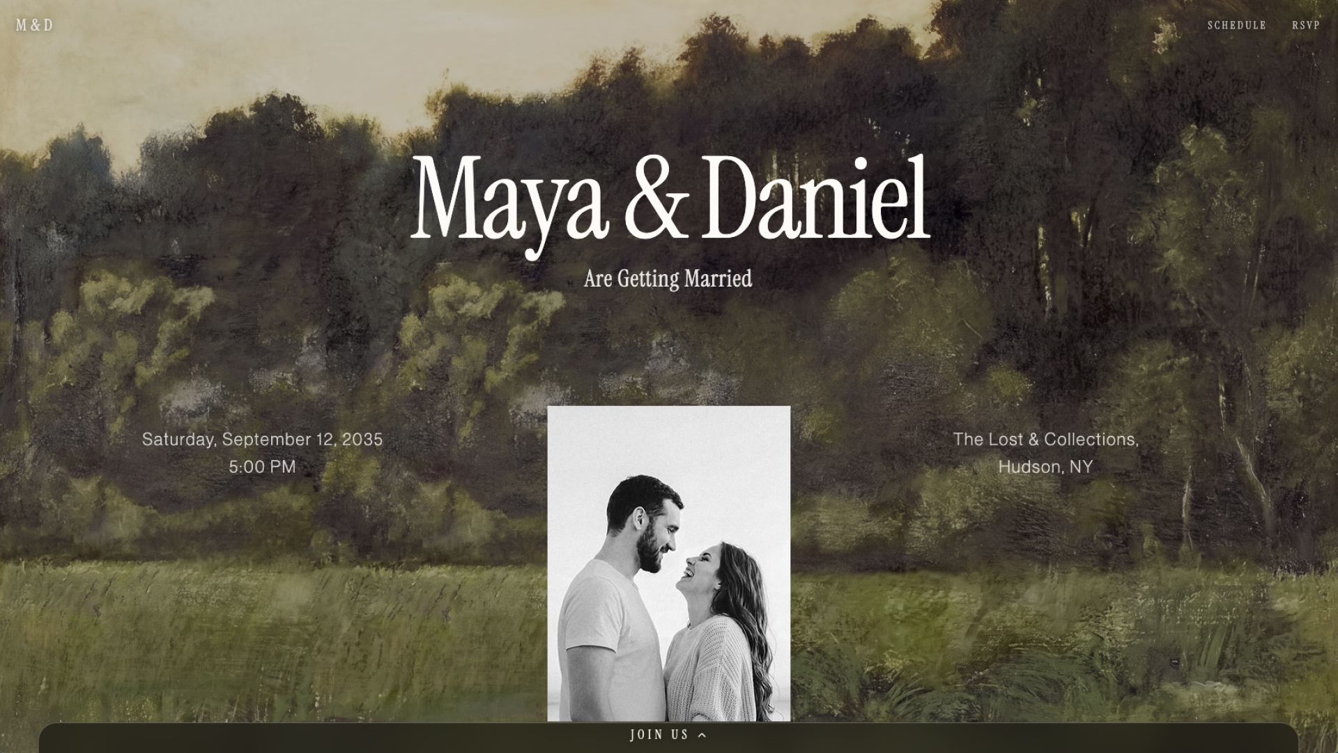 Wedding Invitation template preview