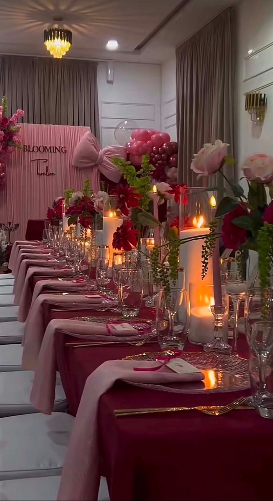 Blooming Twelve Tablescape