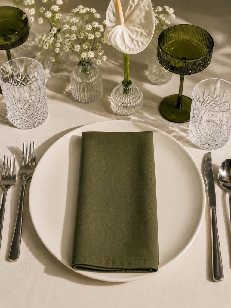 Sage Green Place Setting