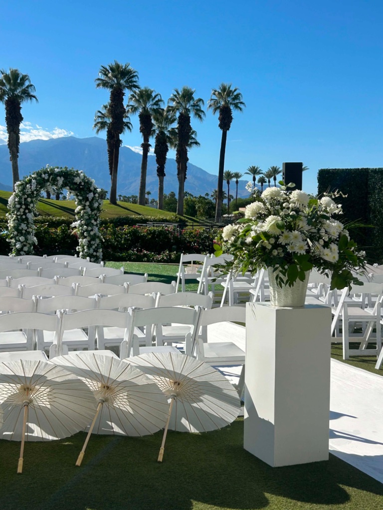 Outdoor Ceremony Setup