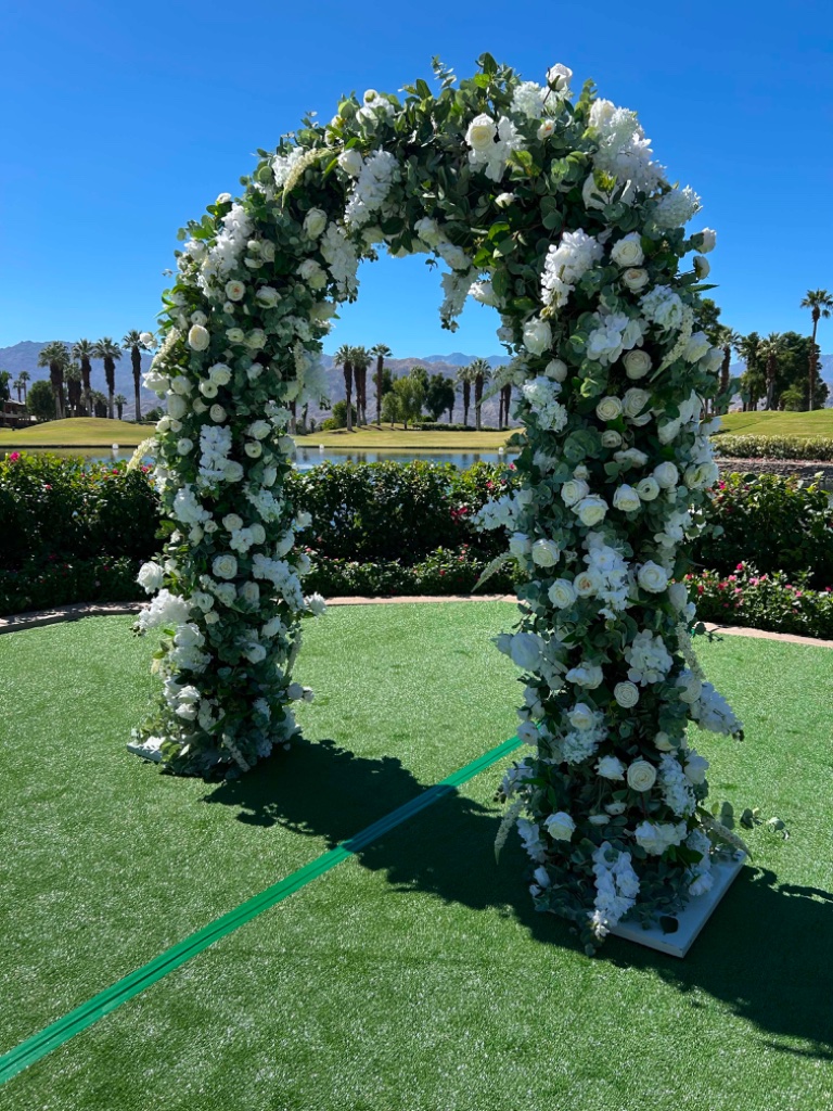 Floral Moon Arch
