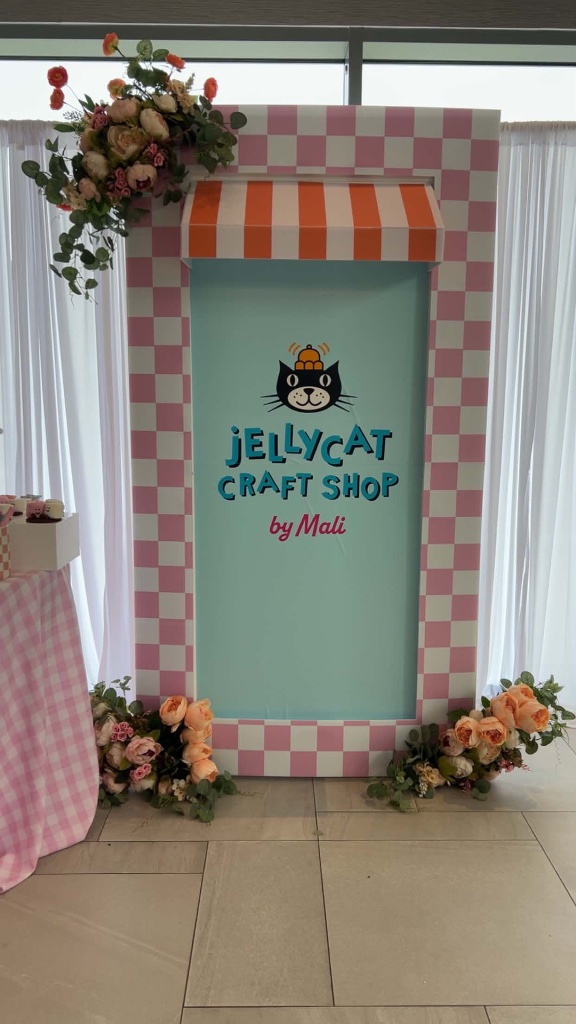 Jellycat Craft Shop Backdrop