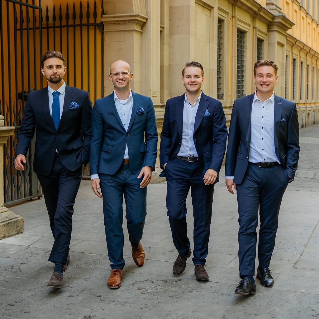 Das Team der Deutsche Bank Immobilien in Würzburg – mit Alexander Wichmann