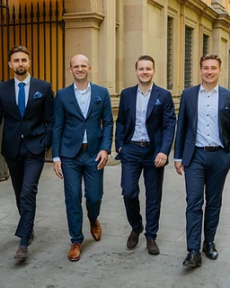 Das Team der Deutsche Bank Immobilien in Würzburg – mit Alexander Wichmann
