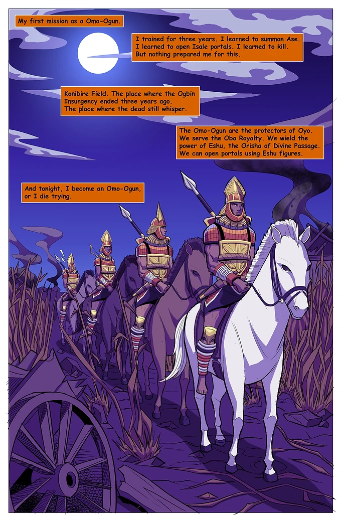 The Orisha Epic โ preview page 1