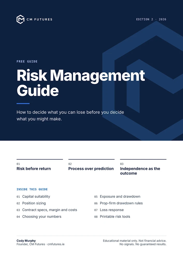 CM Futures Risk Management Guide v2 cover