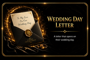 Wedding Day Letter