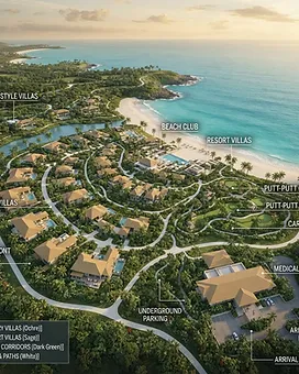 Pre-construction villa render