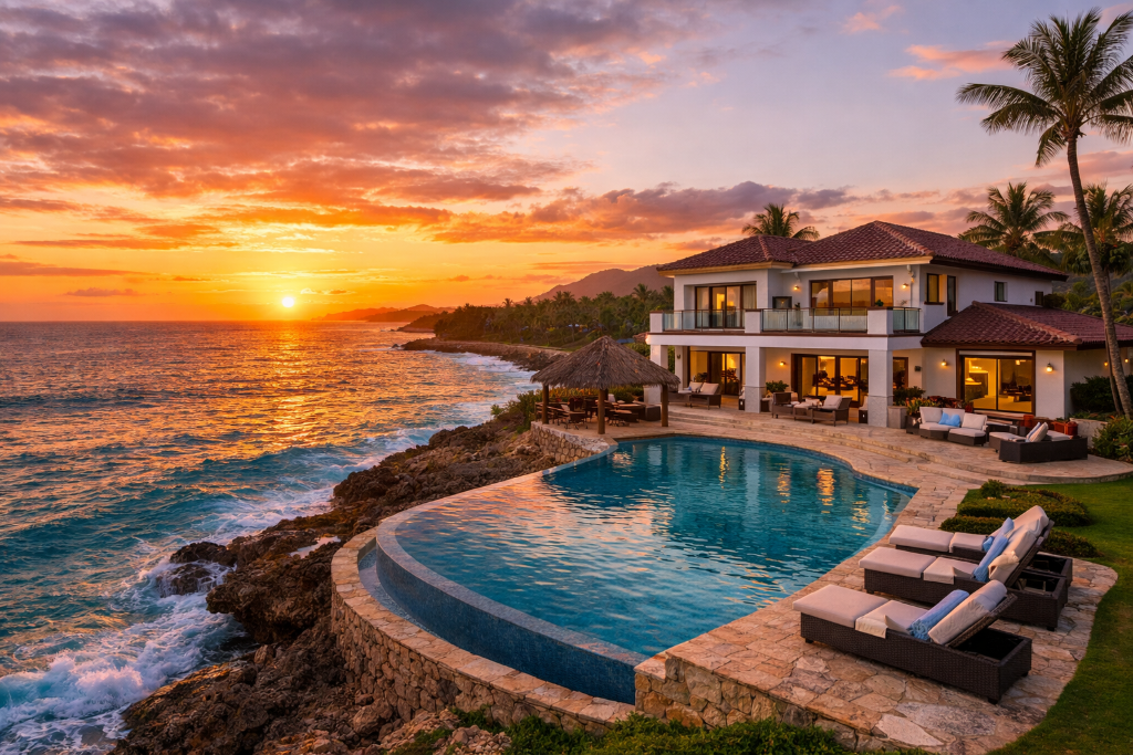 The infinity edge · Playa Grande
