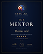 Erfolgs Gemeinschaft — Top Mentor Auszeichnung 2026