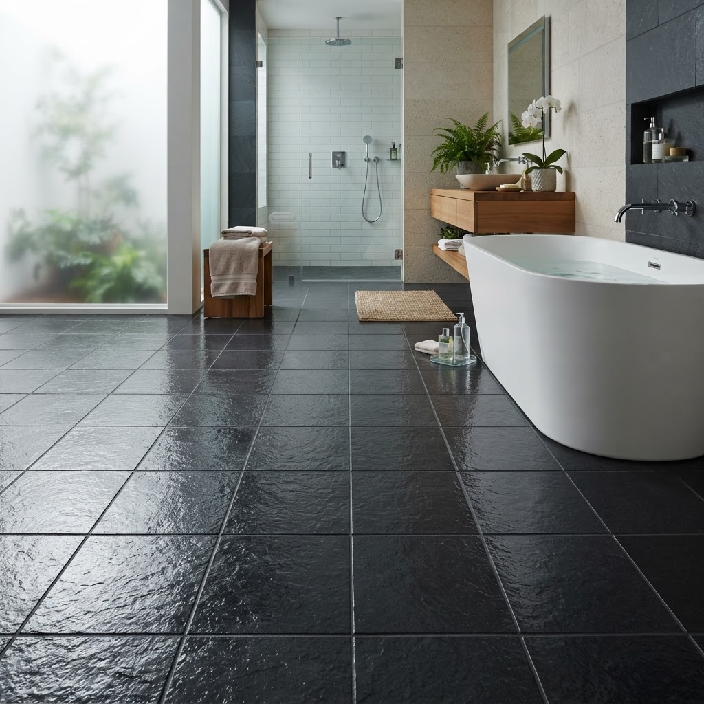 Slate · Sealed Wet-Look