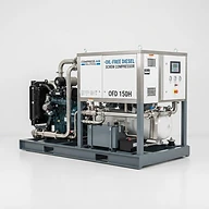 Diesel Oil-Free Screw Air Compressors