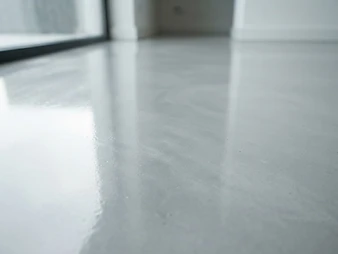 Bližnji posnetek talne obloge: Epoksi tlak
