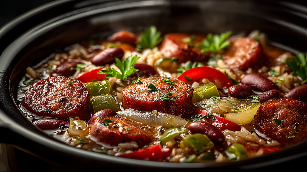 Red Smoke Vegan Red Beans and Rice