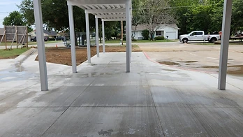 Institutional Covered Walkway & Ramp before