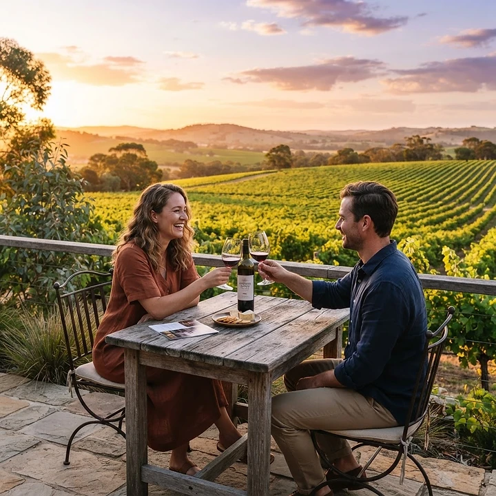 호주 바로사밸리 와인 투어 부부의 AI 맞춤 여정