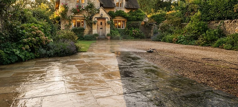 Pressure Washing in Hereford by Four Seasons Maintenance