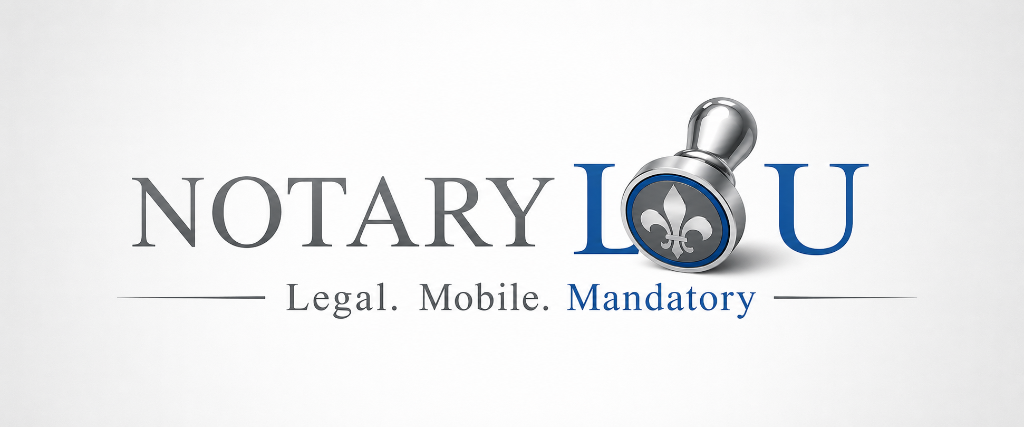 NotaryLOU — Legal. Mobile. Mandatory.