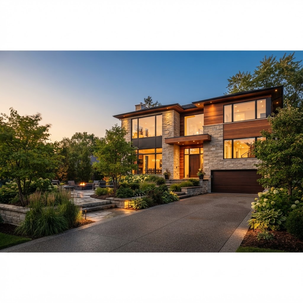 Beautiful modern home for a Mona Real Estate buyer