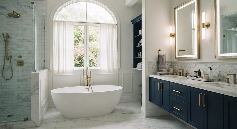 Modern bathroom