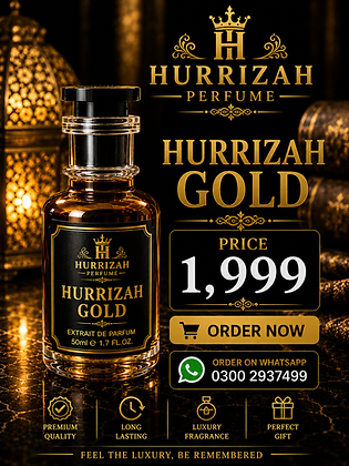 Hurrizah Gold perfume