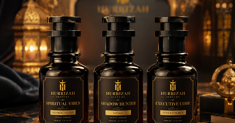 Hurrizah Perfume luxury bottles