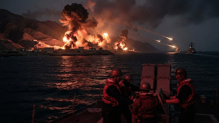 US Resumes Strikes on IRGC Targets Following Hormuz Shipping Attacks