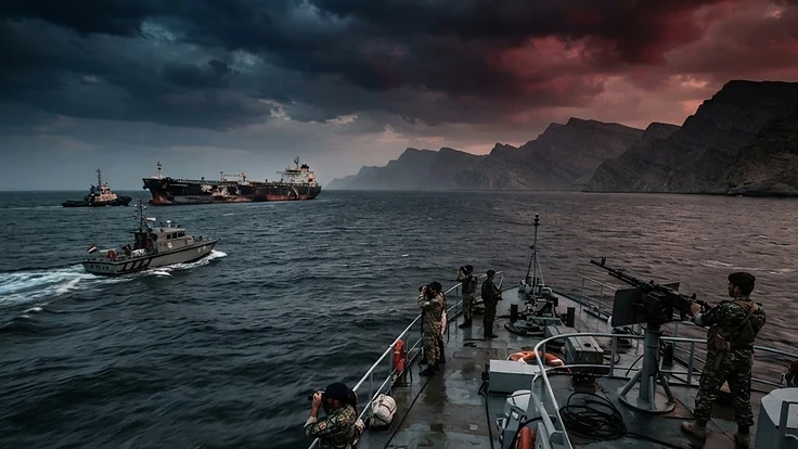 Commercial Traffic Plummets in Strait of Hormuz Following Naval Projectile Strikes and Mine Claims