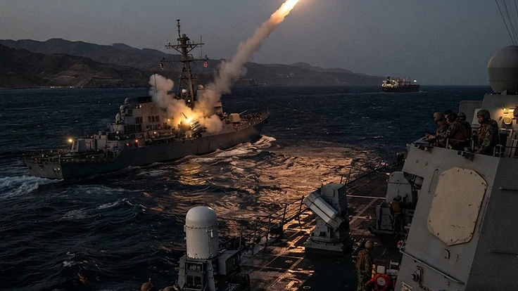Maritime Interdiction: CENTCOM Neutralizes Houthi Aerial Threats in Southern Red Sea