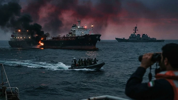 Strait of Hormuz Volatility Spikes Following Fresh Tanker Attacks