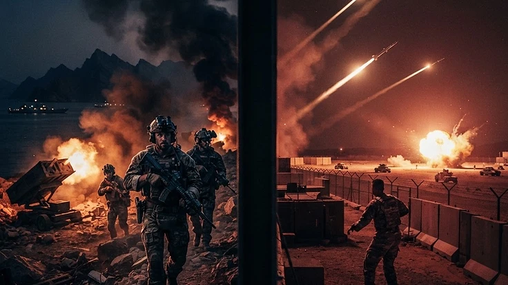 Centcom Neutralizes Larak Island Launchers as IRGC Retaliates Against Jordan Bases
