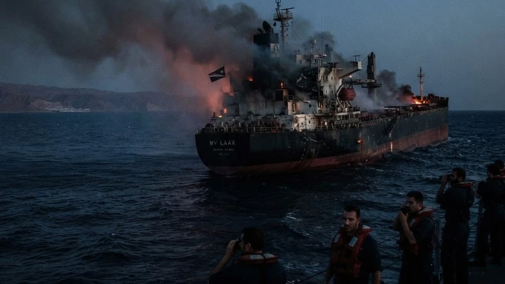 Houthi Missile Strikes on MV LAAX Highlight Persistent Risks to Red Sea Transit