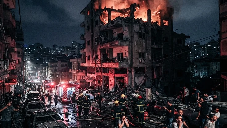 Beirut Escalation: Israeli Strike Targets Senior Hezbollah Commander in Dahiya