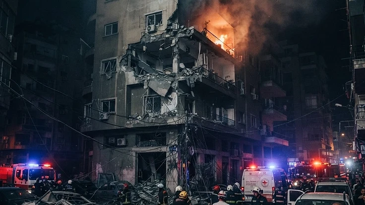 Retaliatory Precision: Israel Strikes Beirut Target Following Majdal Shams Attack