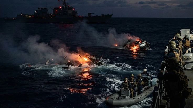 Maritime Alert: US CENTCOM Reports Destruction of Houthi Unmanned Surface Vessels in Red Sea