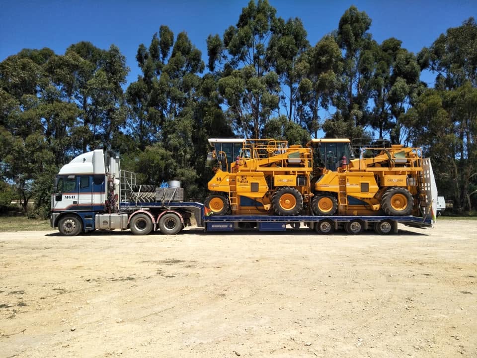 Harvester Transport — Fleet Delivery