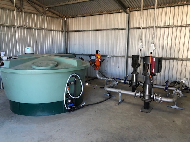 Pumphouse Installation — Orroroo