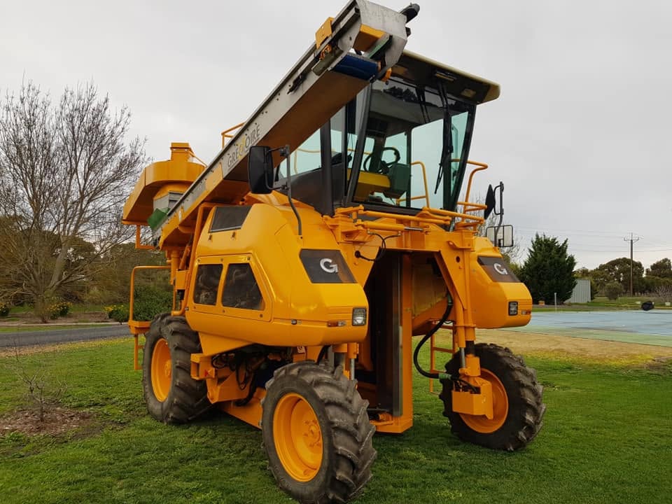 Gregoire Harvester in the Field