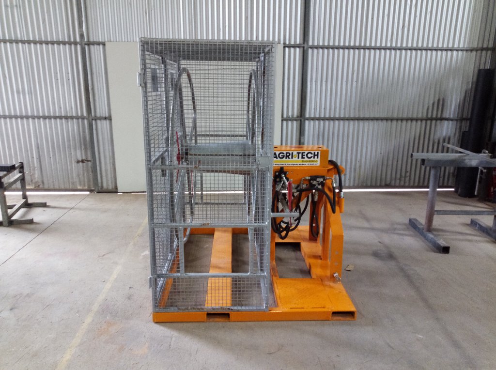 Hose Reel Winder — Full View