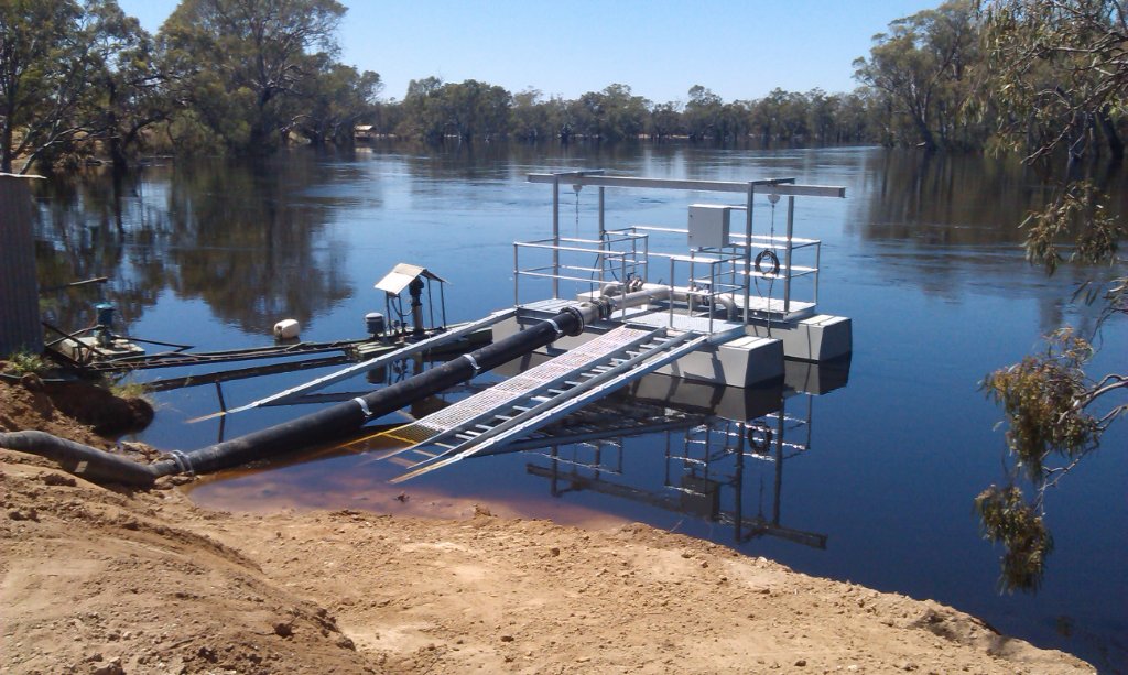 River Pump Platform