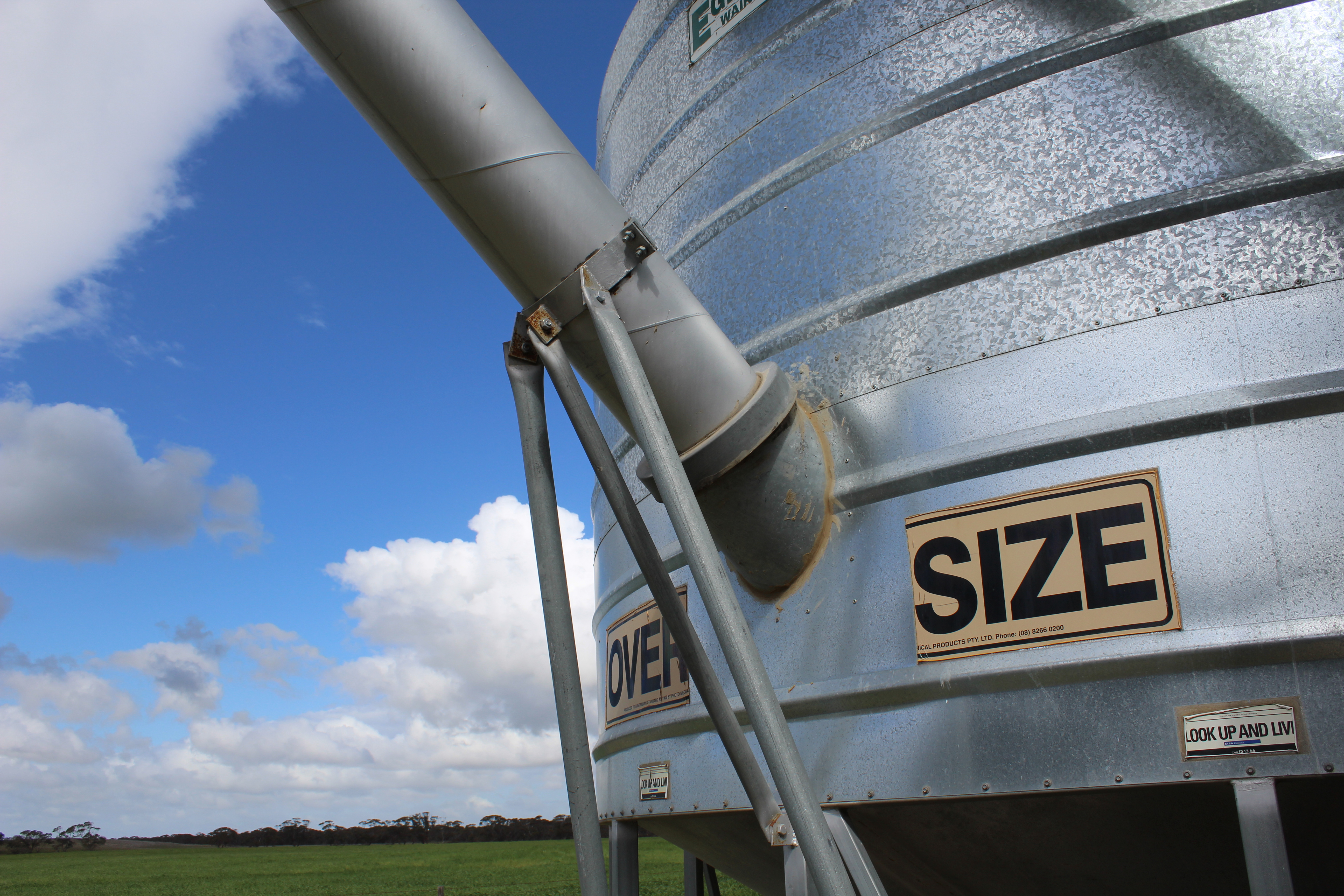 Eglinton Silo with Auger & Labels