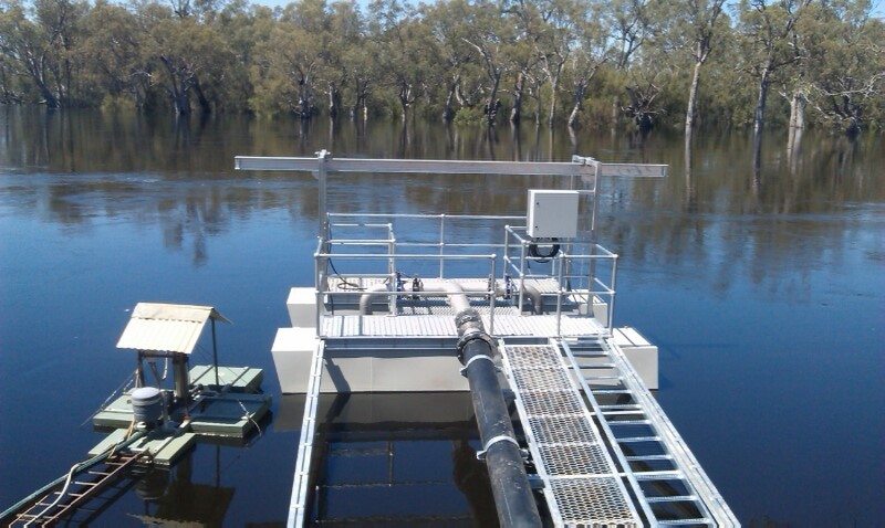 Floating Pump Station