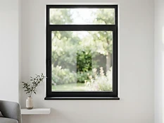 Ventanas PVC — Negro