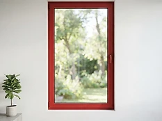 Ventanas PVC — Rojo